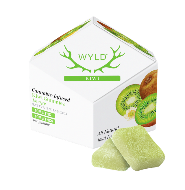 Kiwi 1:1 THCv Gummies WYLD